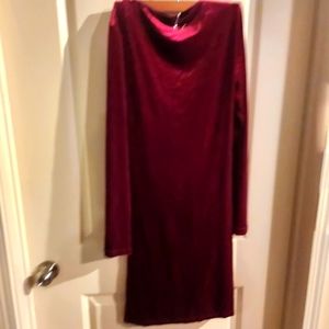 Medium Red Velour Dress
